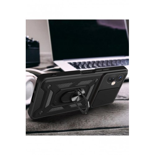 Newface İnfinix Hot 30 5G Kılıf Pars Lens Yüzüklü Silikon - Lacivert Newface İnfinix Hot 30 5G Kılıf Pars Lens Yüzüklü Silikon - Lacivert