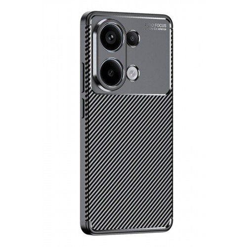 Newface Xiaomi Poco M6 Pro 4G Kılıf Focus Karbon Silikon - Siyah Newface Xiaomi Poco M6 Pro 4G Kılıf Focus Karbon Silikon - Siyah