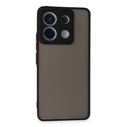 Newface Xiaomi Poco X6 Kılıf Montreal Silikon Kapak - Siyah Newface Xiaomi Poco X6 Kılıf Montreal Silikon Kapak - Siyah