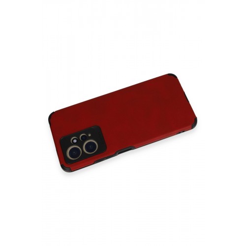 Newface Xiaomi Redmi Note 12 4G Kılıf Loop Deri Silikon - Kırmızı Newface Xiaomi Redmi Note 12 4G Kılıf Loop Deri Silikon - Kırmızı