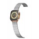 Newface Apple Watch 45mm Made Metal Kordon - Gümüş