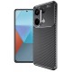 Newface Xiaomi Redmi Note 13 Pro 4G Kılıf Focus Karbon Silikon - Siyah