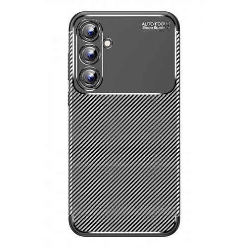 Newface Samsung Galaxy A15 4G Kılıf Focus Karbon Silikon - Siyah Newface Samsung Galaxy A15 4G Kılıf Focus Karbon Silikon - Siyah