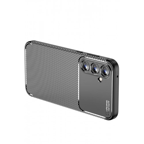 Newface Samsung Galaxy A15 4G Kılıf Focus Karbon Silikon - Siyah Newface Samsung Galaxy A15 4G Kılıf Focus Karbon Silikon - Siyah