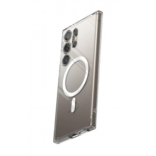 Newface Samsung Galaxy S24 Ultra Kılıf Magneticsafe Şeffaf Silikon - Şeffaf Newface Samsung Galaxy S24 Ultra Kılıf Magneticsafe Şeffaf Silikon - Şeffaf
