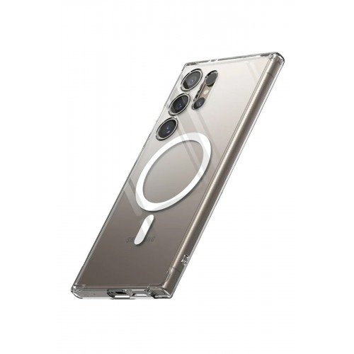 Newface Samsung Galaxy S24 Ultra Kılıf Magneticsafe Şeffaf Silikon - Şeffaf Newface Samsung Galaxy S24 Ultra Kılıf Magneticsafe Şeffaf Silikon - Şeffaf