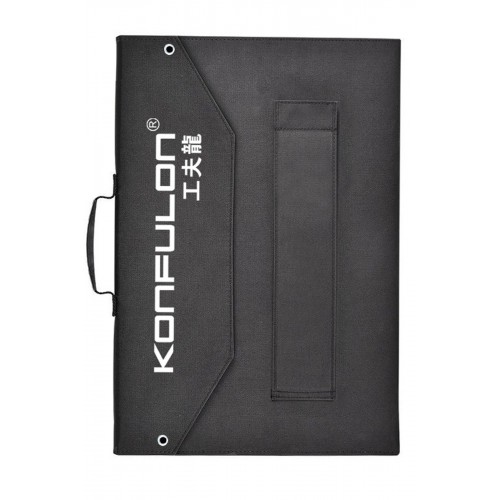 Konfulon SH-04 100W Hızlı Şarj Taşınabilir Güneş Enerji Paneli Şarj İstasyonu - Siyah