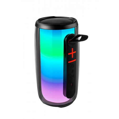 Newface Pluse 6 Mikrofonlu RGB Kablosuz Hoparlör - Siyah Newface Pluse 6 Mikrofonlu RGB Kablosuz Hoparlör - Siyah