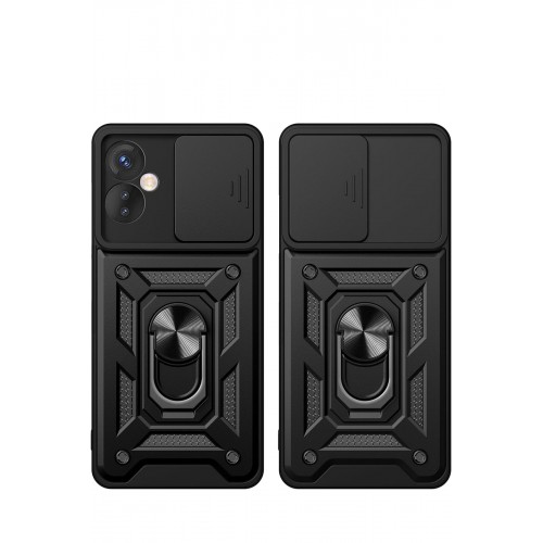Newface İnfinix Hot 30 5G Kılıf Pars Lens Yüzüklü Silikon - Yeşil Newface İnfinix Hot 30 5G Kılıf Pars Lens Yüzüklü Silikon - Yeşil