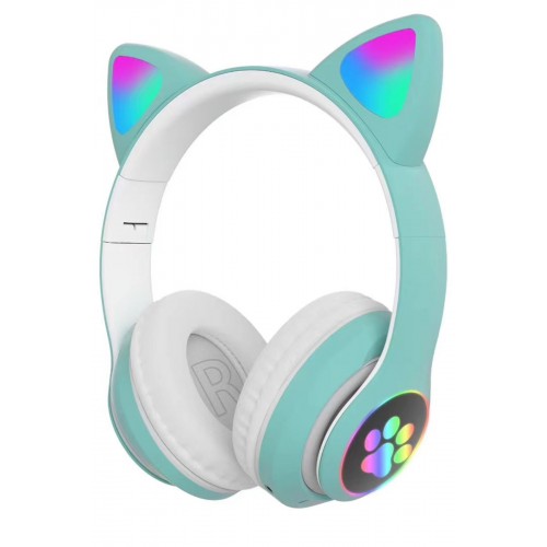 Karler Bass STN28 Kablosuz Kedi Kulaklık - Yeşil Karler Bass STN28 Kablosuz Kedi Kulaklık - Yeşil