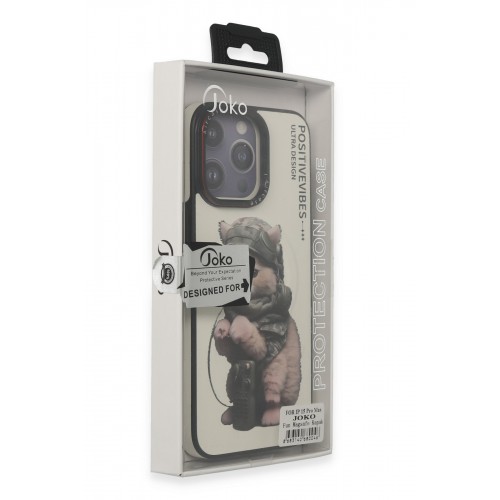 Joko iPhone 14 Pro Max Fun Magsafe Kapak - Beyaz Joko iPhone 14 Pro Max Fun Magsafe Kapak - Beyaz
