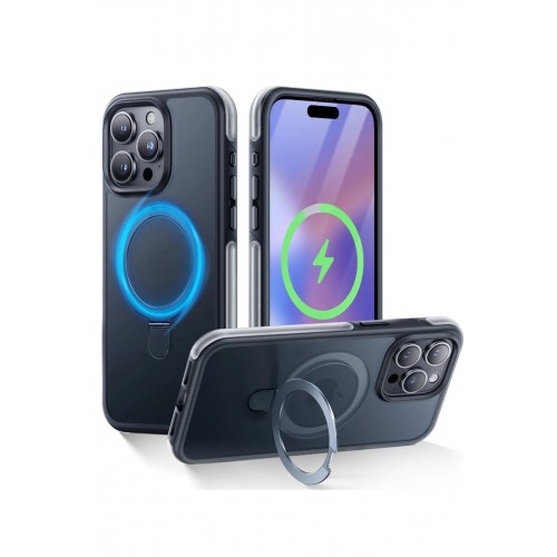 Joko iPhone 15 Pro Max Toras Airbag Magsafe Kapak - Siyah Joko iPhone 15 Pro Max Toras Airbag Magsafe Kapak - Siyah