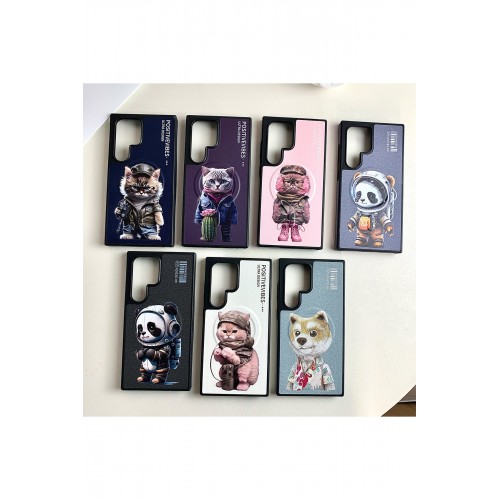 Joko Samsung Galaxy S24 Ultra Fun Magsafe Kapak - Derin Mor Joko Samsung Galaxy S24 Ultra Fun Magsafe Kapak - Derin Mor