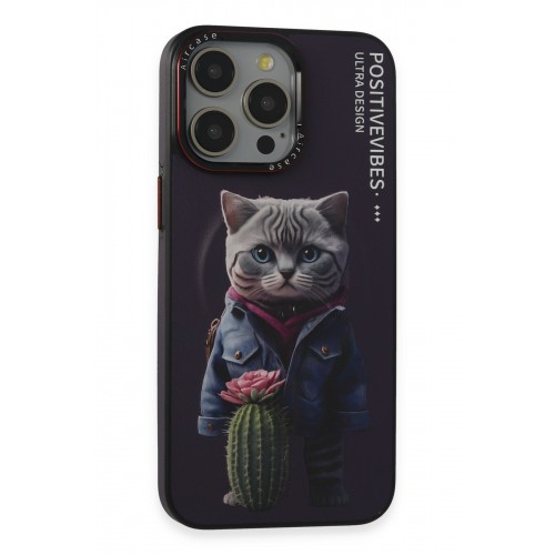 Joko iPhone 13 Pro Max Fun Magsafe Kapak - Derin Mor