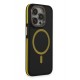 Joko iPhone 15 Pro Max Rocky Magsafe Kapak - Siyah-Sarı Joko iPhone 15 Pro Max Rocky Magsafe Kapak - Siyah-Sarı
