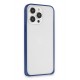 Joko iPhone 15 Pro Metal Bumper Mat Kapak - Lacivert Joko iPhone 15 Pro Metal Bumper Mat Kapak - Lacivert