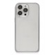 Joko iPhone 15 Pro Metal Bumper Mat Kapak - Gri Joko iPhone 15 Pro Metal Bumper Mat Kapak - Gri