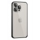 Joko iPhone 15 Pro Max Metal Bumper Mat Kapak - Siyah Joko iPhone 15 Pro Max Metal Bumper Mat Kapak - Siyah