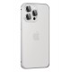 Joko iPhone 15 Pro Max Metal Bumper Mat Kapak - Gümüş Joko iPhone 15 Pro Max Metal Bumper Mat Kapak - Gümüş