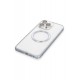 Joko iPhone 15 Pro Max Kılıf Metal Bumper Magneticsafe Kapak - Gri