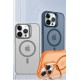 Joko iPhone 14 Kılıf Flet Lens Magsafe Kapak - Koyu Yeşil Joko iPhone 14 Kılıf Flet Lens Magsafe Kapak - Koyu Yeşil