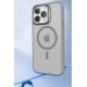 Joko iPhone 14 Kılıf Flet Lens Magsafe Kapak - Koyu Yeşil Joko iPhone 14 Kılıf Flet Lens Magsafe Kapak - Koyu Yeşil