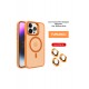 Joko iPhone 14 Pro Kılıf Flet Lens Magsafe Kapak - Turuncu Joko iPhone 14 Pro Kılıf Flet Lens Magsafe Kapak - Turuncu