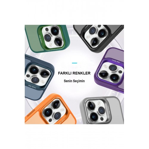 Joko iPhone 14 Pro Max Kılıf Flet Lens Magsafe Kapak - Lacivert Joko iPhone 14 Pro Max Kılıf Flet Lens Magsafe Kapak - Lacivert