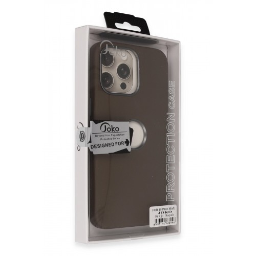 Joko iPhone 15 Pro Oriji Kapak - Kahverengi Joko iPhone 15 Pro Oriji Kapak - Kahverengi