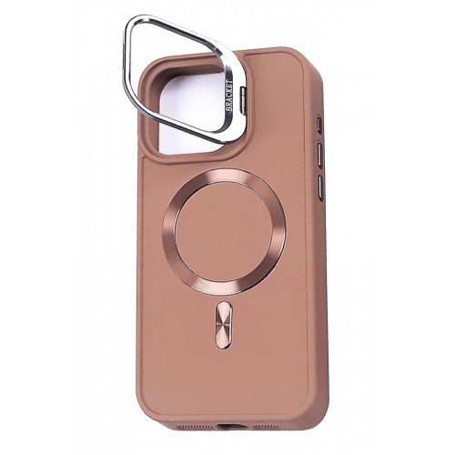 Joko iPhone 15 Royce Magsafe Kapak - Kahverengi