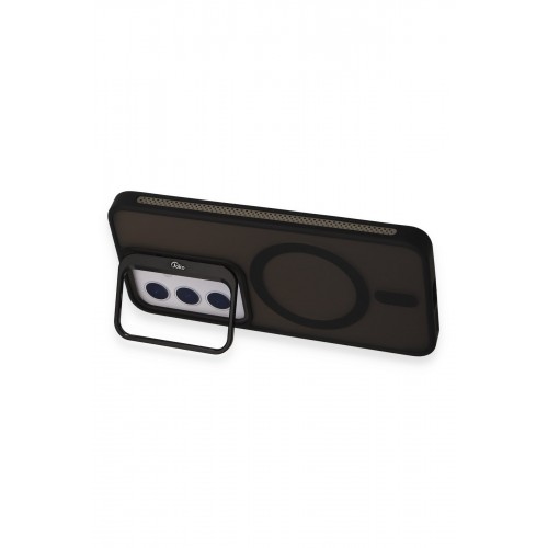 Joko Samsung Galaxy S24 Flet Lens Magsafe Kapak - Siyah Joko Samsung Galaxy S24 Flet Lens Magsafe Kapak - Siyah