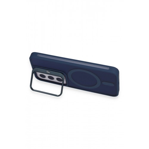 Joko Samsung Galaxy S24 Flet Lens Magsafe Kapak - Lacivert Joko Samsung Galaxy S24 Flet Lens Magsafe Kapak - Lacivert