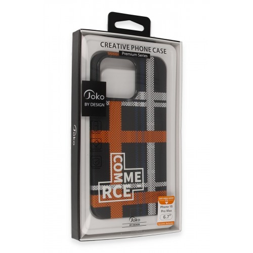 Joko iPhone 15 Pro Kılıf Taret Kapak - Sarı Joko iPhone 15 Pro Kılıf Taret Kapak - Sarı