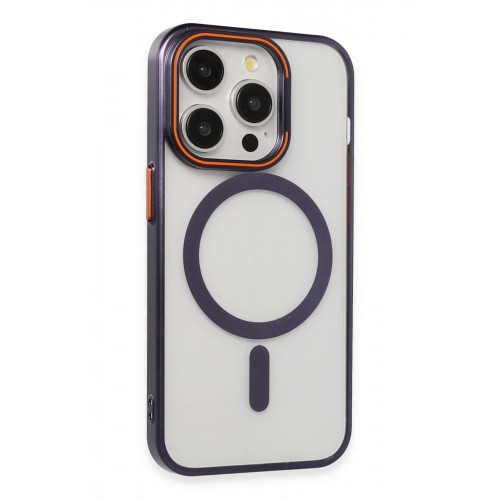 Joko iPhone 14 Pro Crown Lens Standlı Magsafe Kapak - Derin Mor Joko iPhone 14 Pro Crown Lens Standlı Magsafe Kapak - Derin Mor