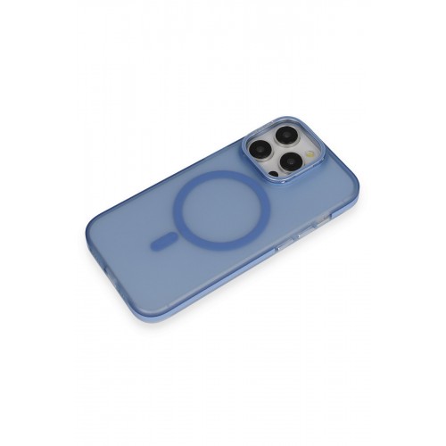Joko iPhone 14 Frost Standlı Magsafe Kapak - Sierra Blue Joko iPhone 14 Frost Standlı Magsafe Kapak - Sierra Blue