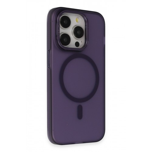 Joko iPhone 14 Pro Frost Standlı Magsafe Kapak - Derin Mor Joko iPhone 14 Pro Frost Standlı Magsafe Kapak - Derin Mor