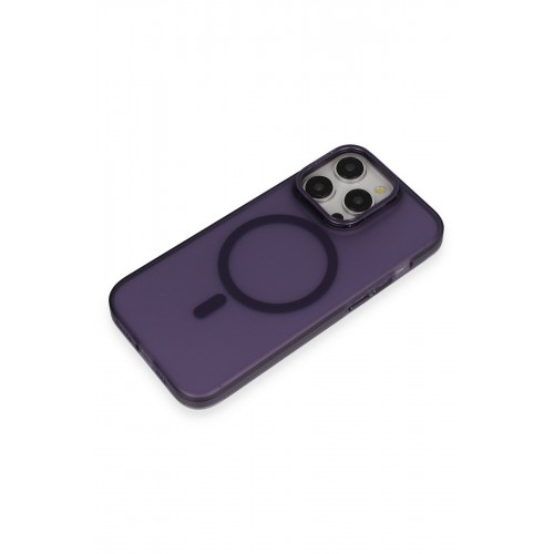 Joko iPhone 14 Pro Frost Standlı Magsafe Kapak - Derin Mor Joko iPhone 14 Pro Frost Standlı Magsafe Kapak - Derin Mor