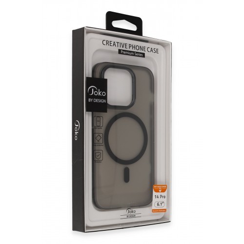 Joko iPhone 14 Pro Frost Standlı Magsafe Kapak - Derin Mor Joko iPhone 14 Pro Frost Standlı Magsafe Kapak - Derin Mor