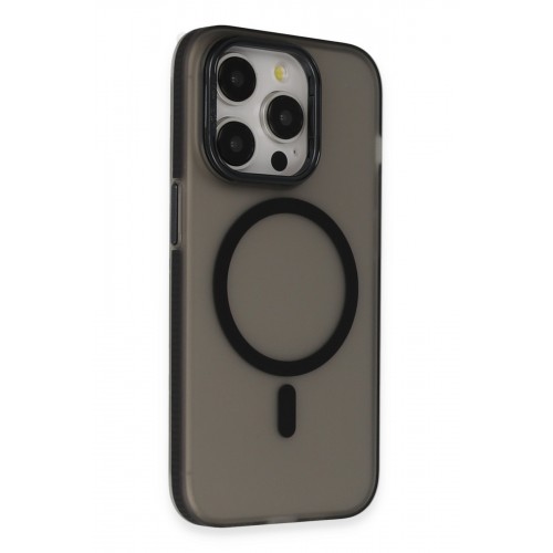 Joko iPhone 15 Pro Max Frost Standlı Magsafe Kapak - Siyah Joko iPhone 15 Pro Max Frost Standlı Magsafe Kapak - Siyah