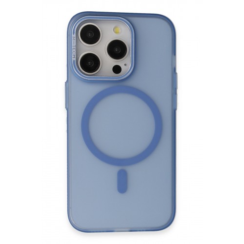 Joko iPhone 15 Pro Max Frost Standlı Magsafe Kapak - Sierra Blue Joko iPhone 15 Pro Max Frost Standlı Magsafe Kapak - Sierra Blue