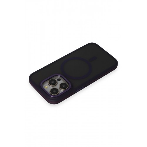 Joko iPhone 14 Pro Kılıf Rocky Magsafe Kapak - Derin Mor Joko iPhone 14 Pro Kılıf Rocky Magsafe Kapak - Derin Mor