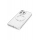 Joko iPhone 15 Pro Max Kılıf Metal Bumper Magneticsafe Kapak - Gümüş Joko iPhone 15 Pro Max Kılıf Metal Bumper Magneticsafe Kapak - Gümüş