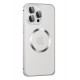 Joko iPhone 15 Pro Max Kılıf Metal Bumper Magneticsafe Kapak - Gümüş Joko iPhone 15 Pro Max Kılıf Metal Bumper Magneticsafe Kapak - Gümüş