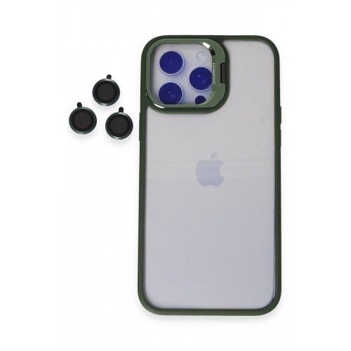 Joko iPhone 14 Pro Kılıf Roblox Lens Standlı Kapak - Koyu Yeşil Joko iPhone 14 Pro Kılıf Roblox Lens Standlı Kapak - Koyu Yeşil