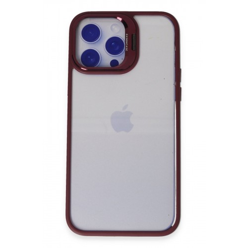 Joko iPhone 13 Pro Max Kılıf Roblox Lens Standlı Kapak - Bordo Joko iPhone 13 Pro Max Kılıf Roblox Lens Standlı Kapak - Bordo