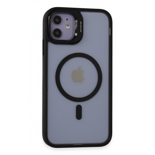 Joko iPhone 11 Kılıf Roblox Lens Magsafe Standlı Kapak - Siyah