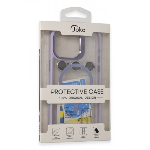 Joko iPhone 14 Pro Kılıf Roblox Lens Magsafe Standlı Kapak - Pudra Joko iPhone 14 Pro Kılıf Roblox Lens Magsafe Standlı Kapak - Pudra