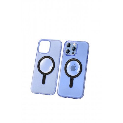 Joko iPhone 14 Pro Kılıf Zoom Standlı Silikon - Sierra Blue Joko iPhone 14 Pro Kılıf Zoom Standlı Silikon - Sierra Blue