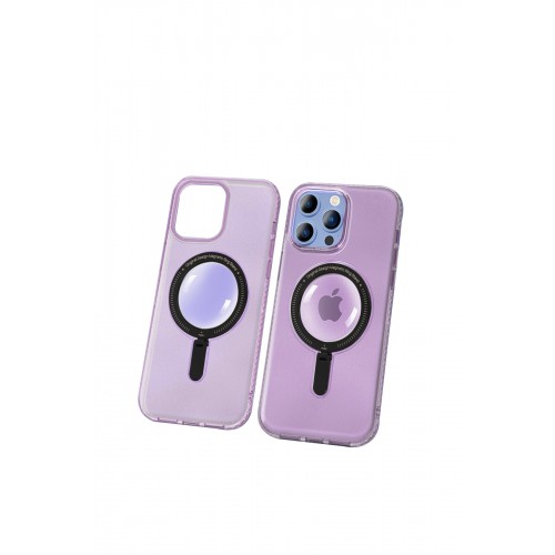 Joko iPhone 14 Pro Max Kılıf Zoom Standlı Silikon - Derin Mor Joko iPhone 14 Pro Max Kılıf Zoom Standlı Silikon - Derin Mor