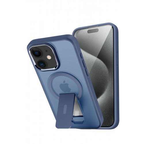 Joko iPhone 11 Tork Magsafe Standlı Kapak - Lacivert Joko iPhone 11 Tork Magsafe Standlı Kapak - Lacivert